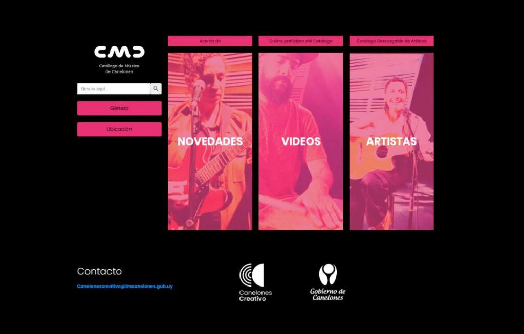 canelonescreativo: Catalogo de música de Canelones para artistas canarios.