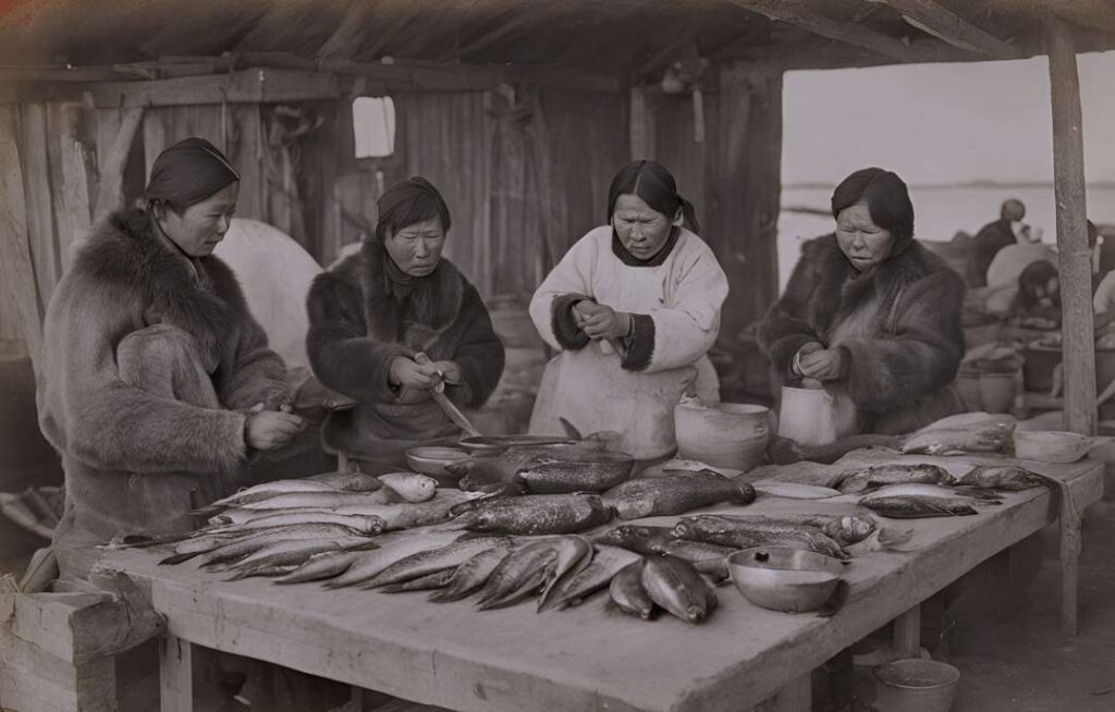 Dieta inuit: Pescados, grasas.